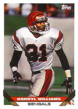 Darryl Williams Cincinnati Bengals 1993 Topps NFL #17